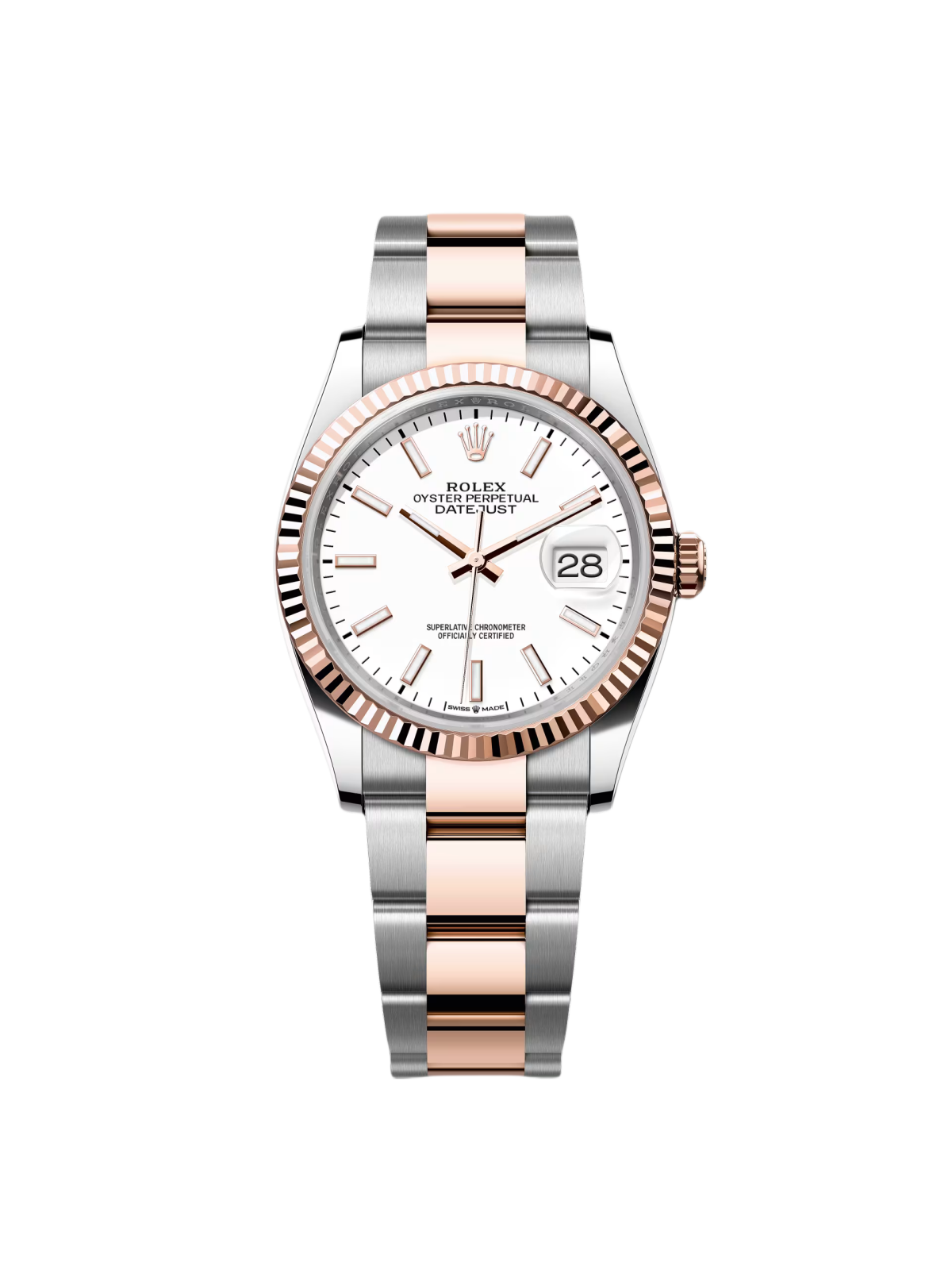 【Free Shipping】【Super Clone】RLX  Datejust 36mm 126231 White Dial Jubilee Bracelet
