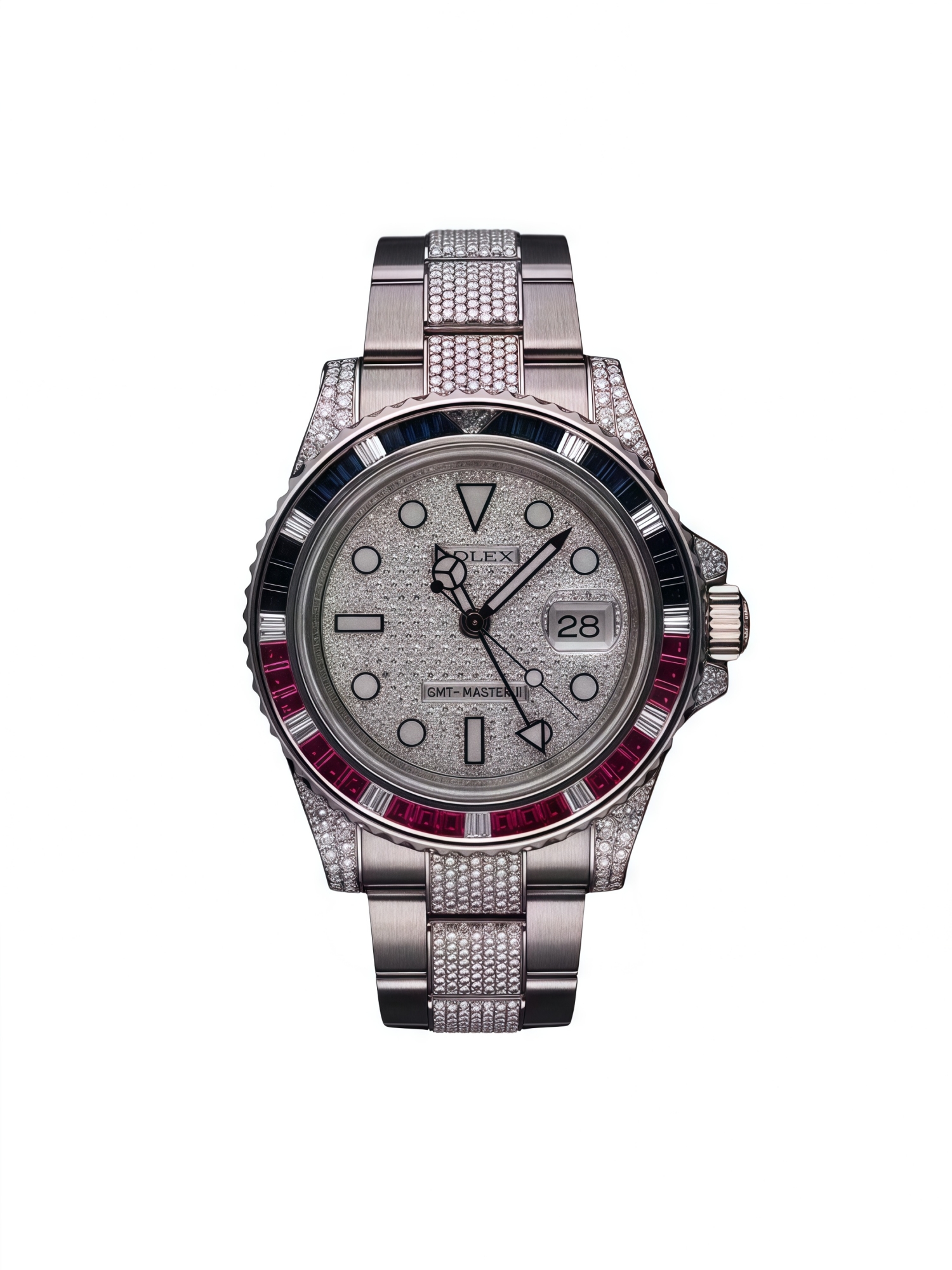【Free Shipping】【Super Clone】Rolex GMT Master II 116759SARU 40mm
